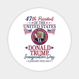 Donald Trump Inauguration Magnet
